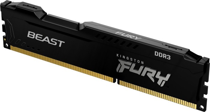 8GB (1x8GB) KINGSTON FURY Beast schwarz DDR3-1600 CL10 RAM Gaming Arbeitsspeich.