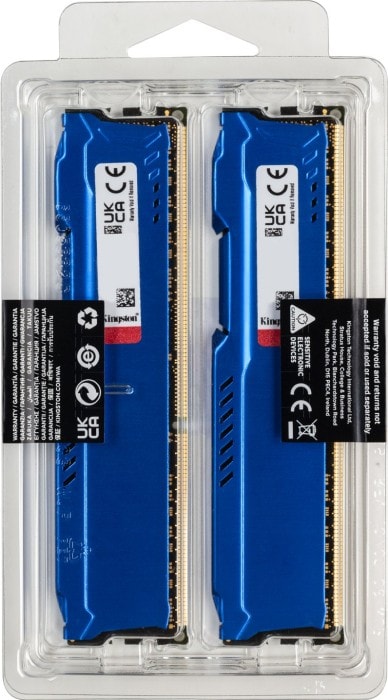 16GB (2x8GB) KINGSTON FURY Beast blau DDR3-1600 CL10 RAM Gaming Arbeitssp. Kit