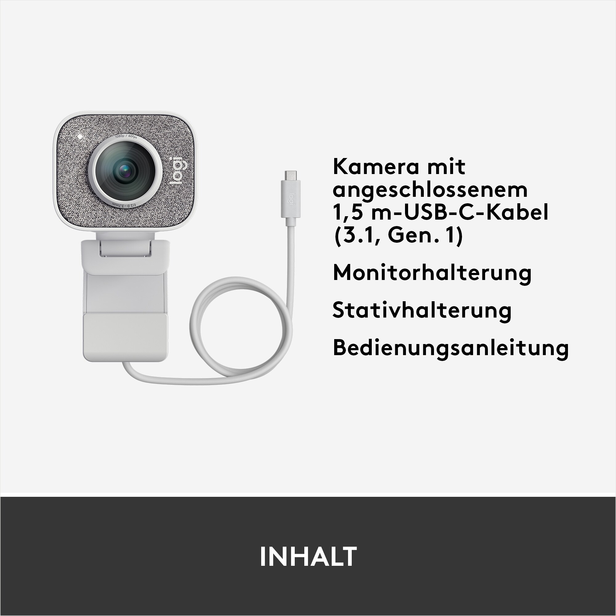 Logitech StreamCam weiß