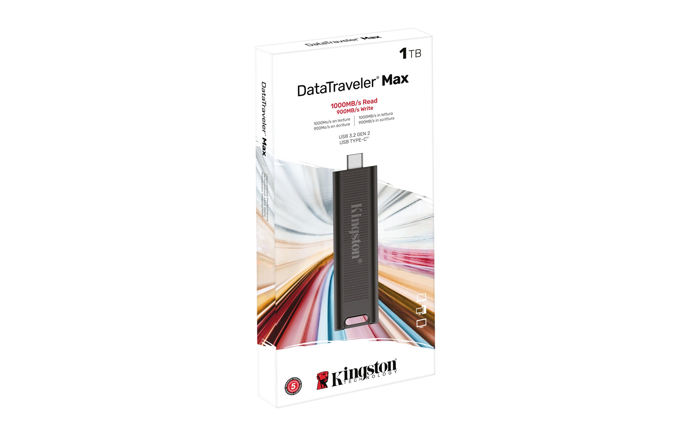 Kingston 1TB DataTraveler Max USB-Typ C 3.2 Gen2 USB-Stick