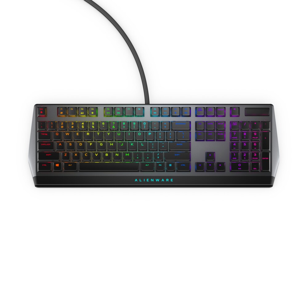 DELL Alienware 510K Linear kabelgebundene mechanische RGB Gaming Tastatur weiss