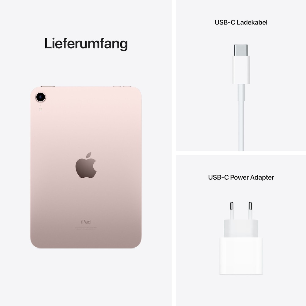 Apple iPad mini 2021 WiFi 64 GB Rosé MLWL3FD/A
