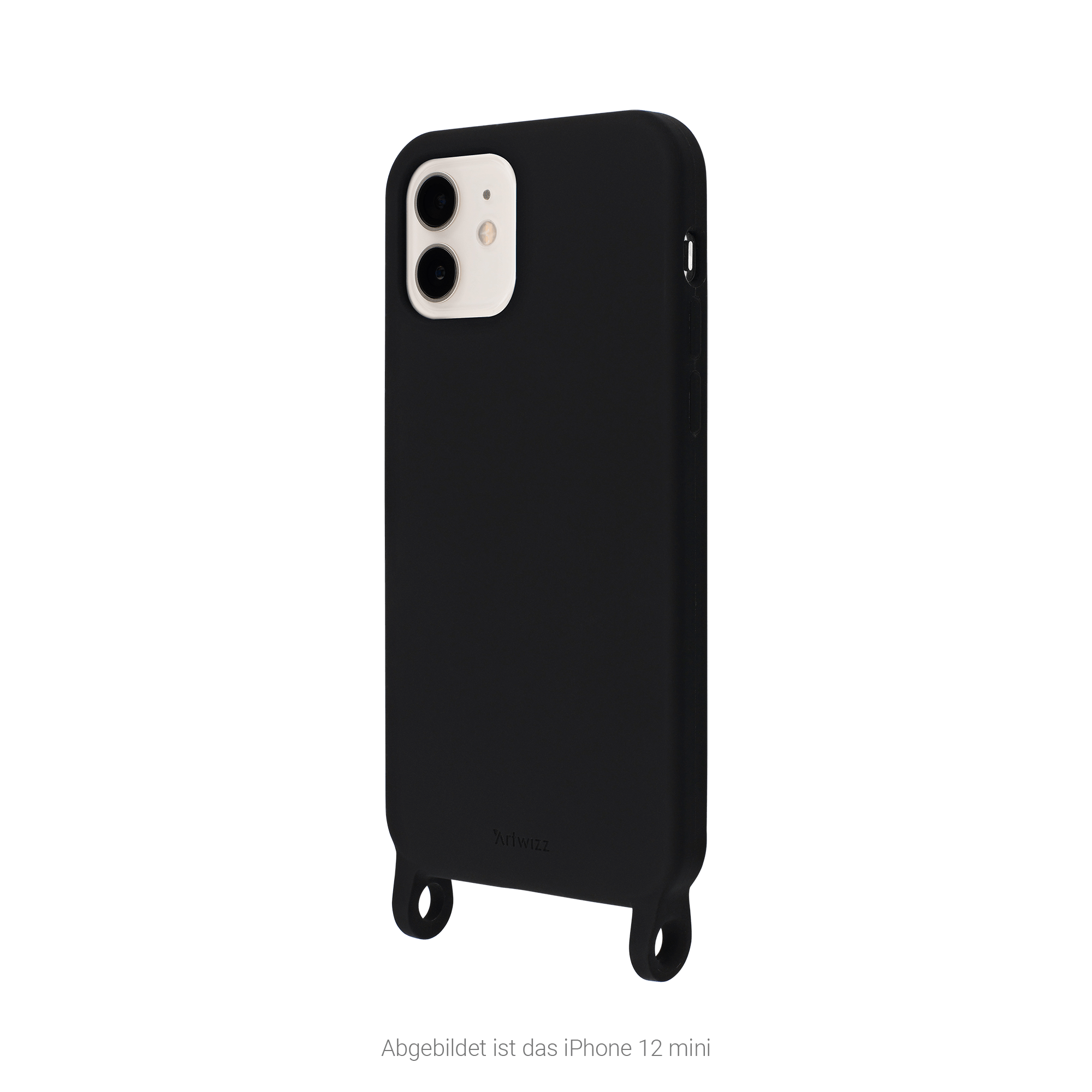 Artwizz HangOn Case für iPhone 13 Mini, schwarz