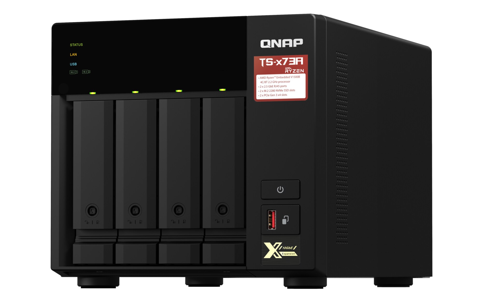 QNAP TS-473A-8G NAS System 4-Bay