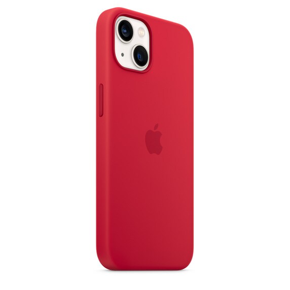 Apple Original iPhone 13 Silikon Case mit MagSafe (PRODUCT)RED