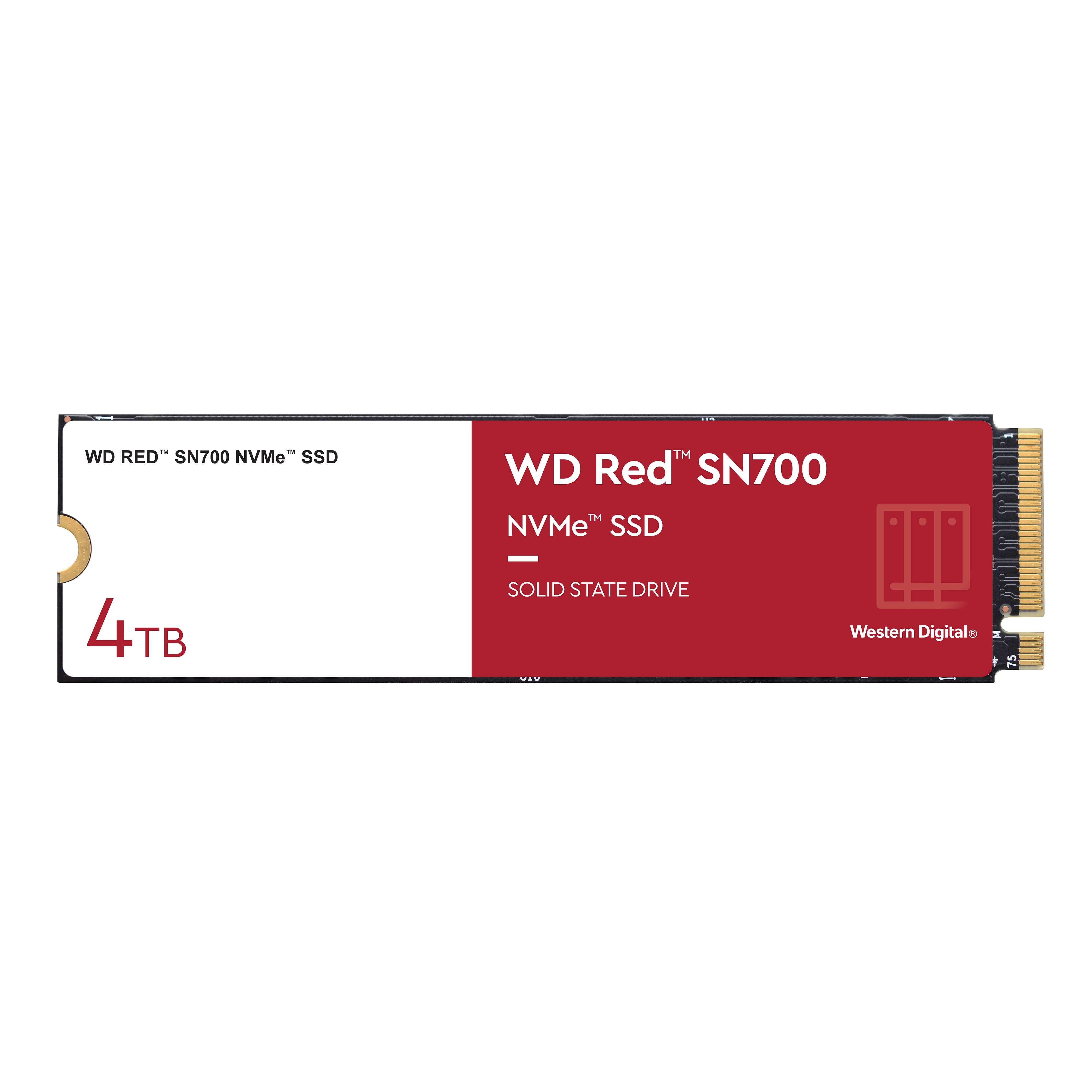 WD Red SN700 NAS SSD 4 TB M.2 2280 SATA