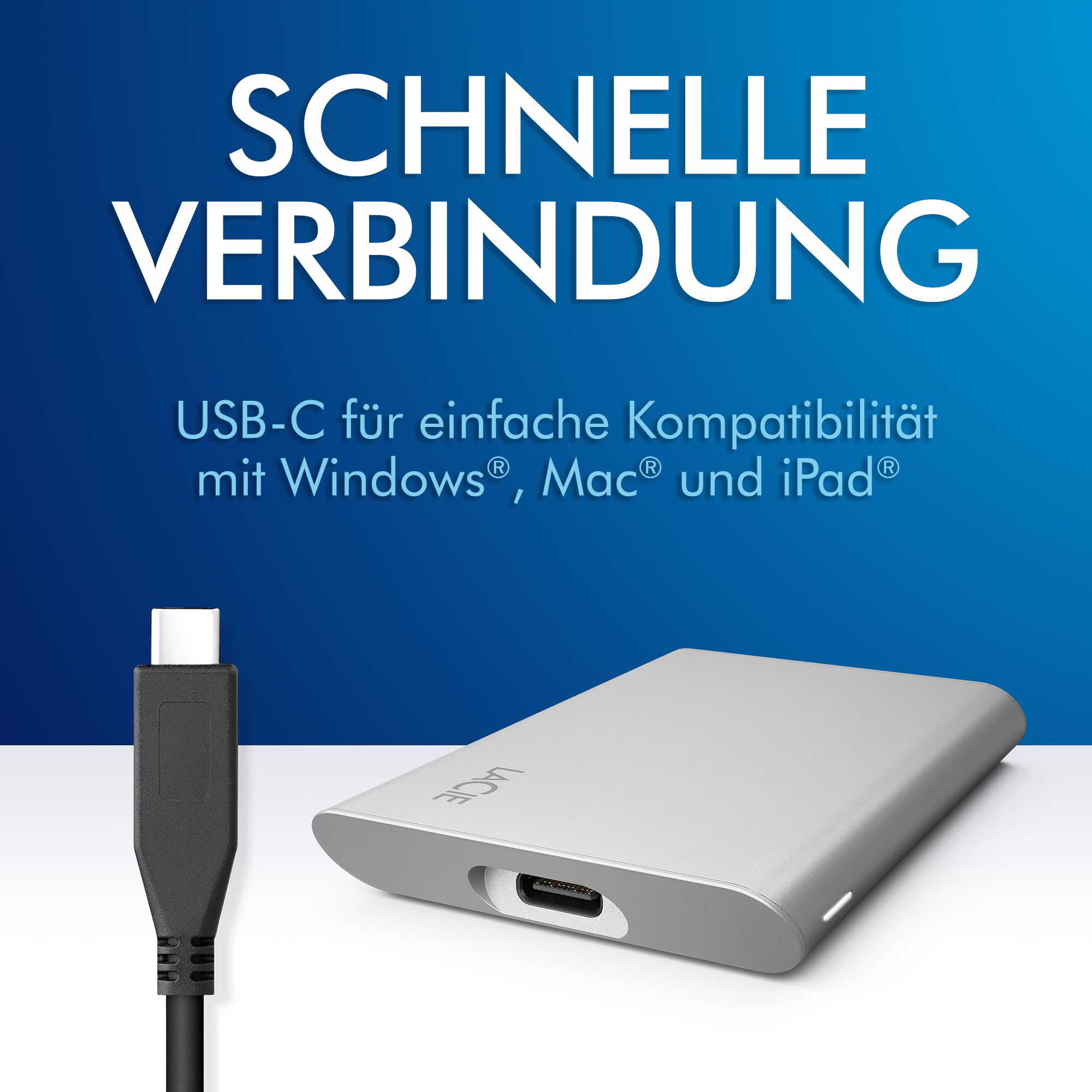 LaCie Portable 2021 SSD 500GB Type-C USB3.2