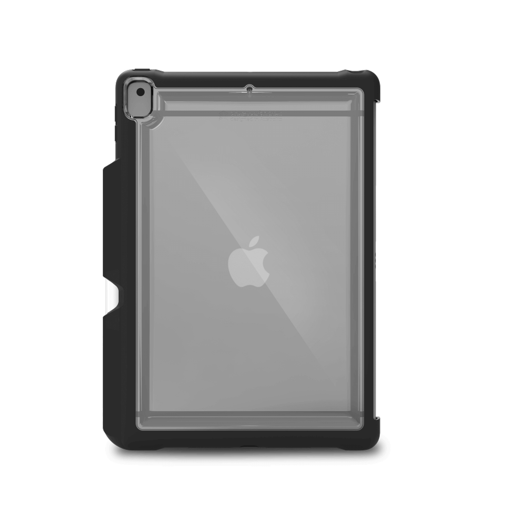 STM Dux Shell DUO Case Apple iPad 10,2" (2021 - 2019) schwarz/transparent