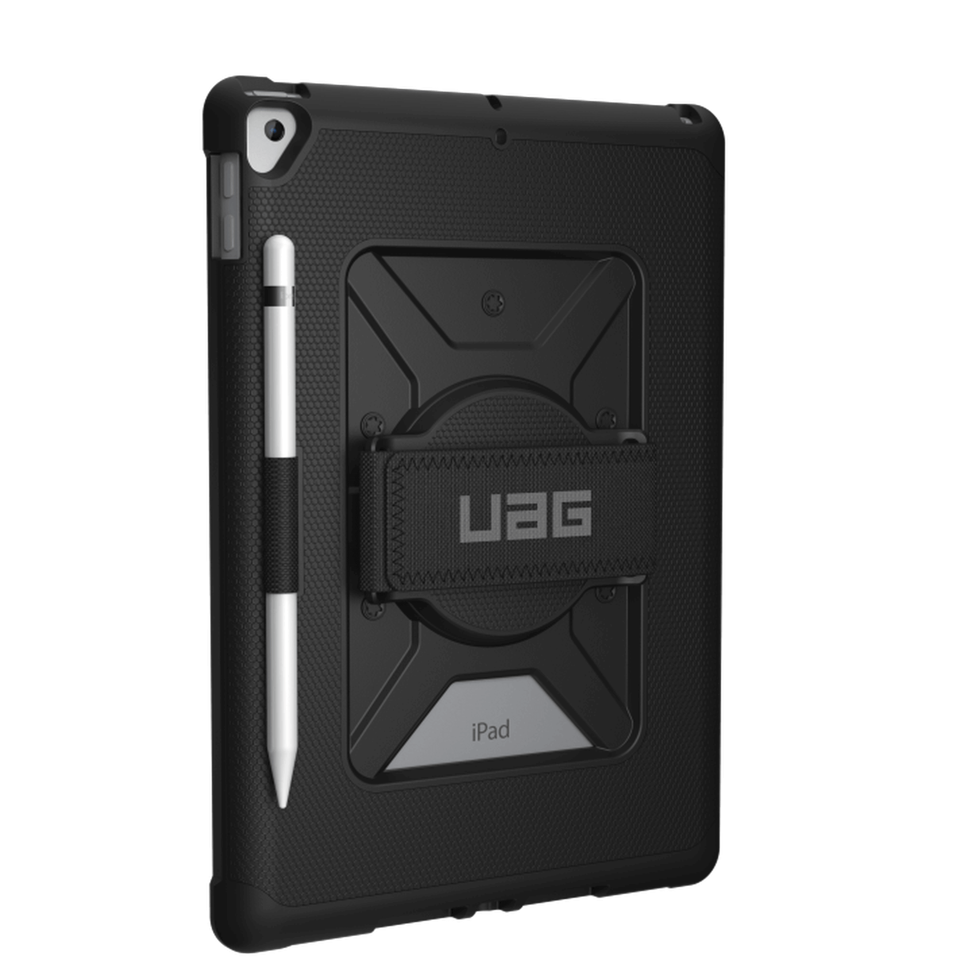 UAG Urban Armor Gear Metropolis Handstrap Case iPad 10,2" (2021 - 2019) schwarz