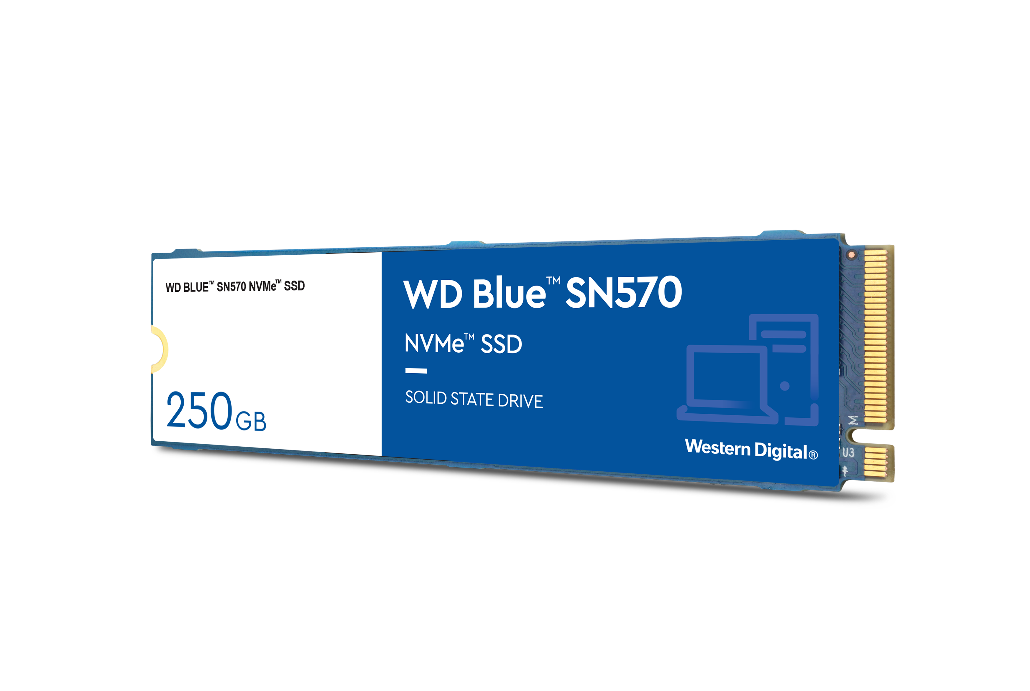 WD Blue SN570 NVMe SSD 250 GB PCIe 3.0 M.2 2280