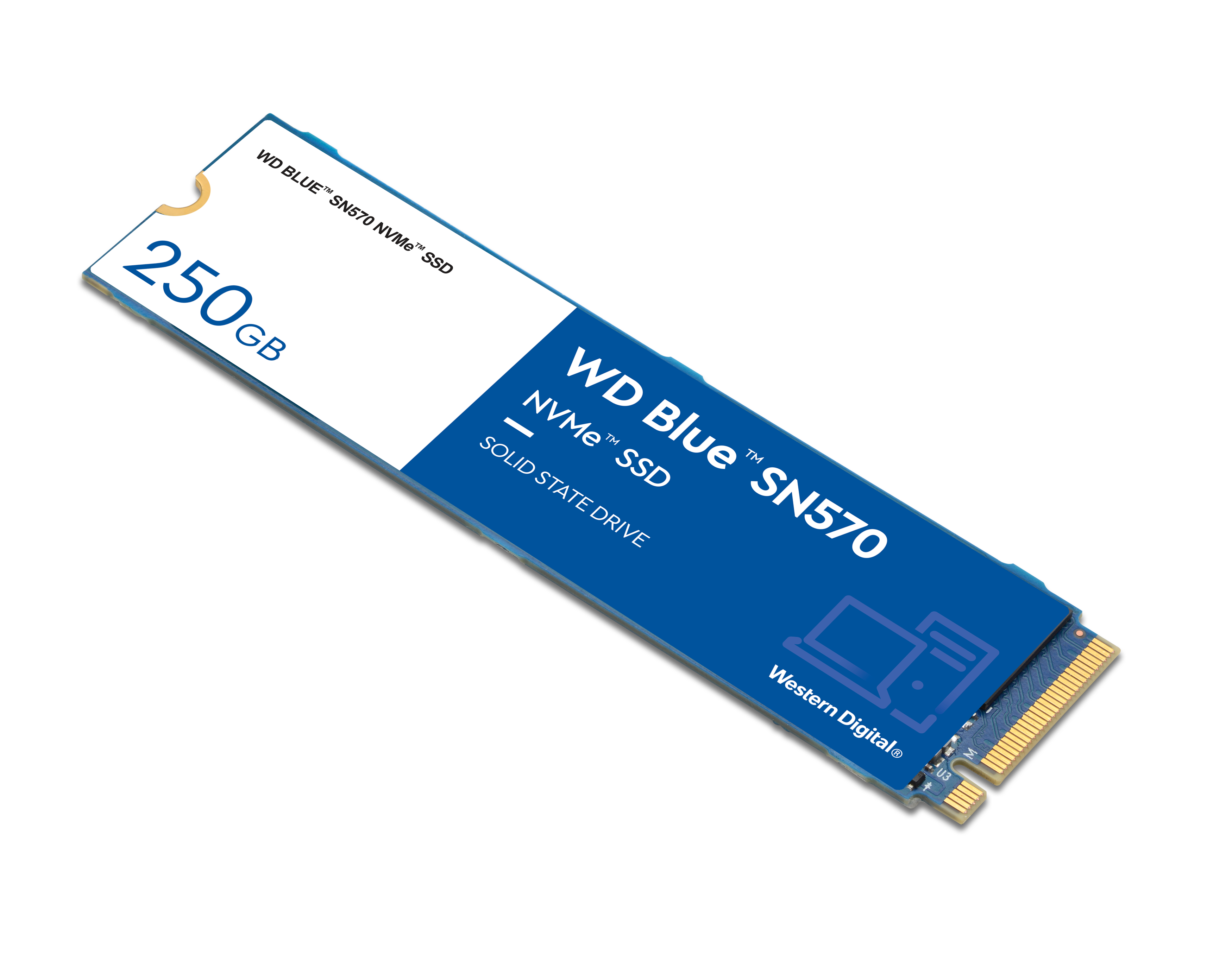 WD Blue SN570 NVMe SSD 250 GB PCIe 3.0 M.2 2280