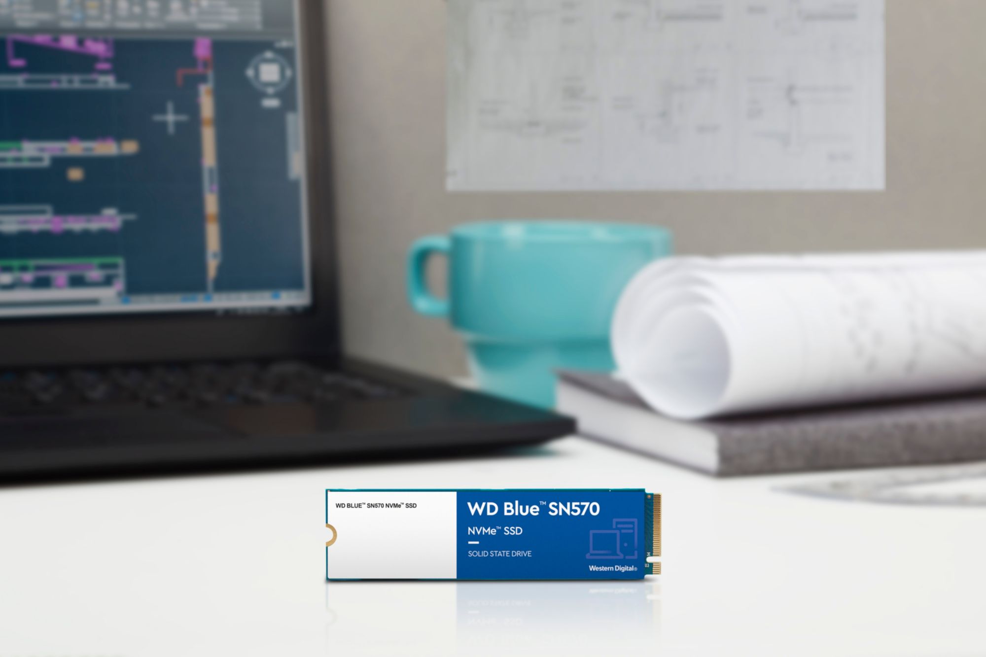 WD Blue SN570 NVMe SSD 250 GB PCIe 3.0 M.2 2280