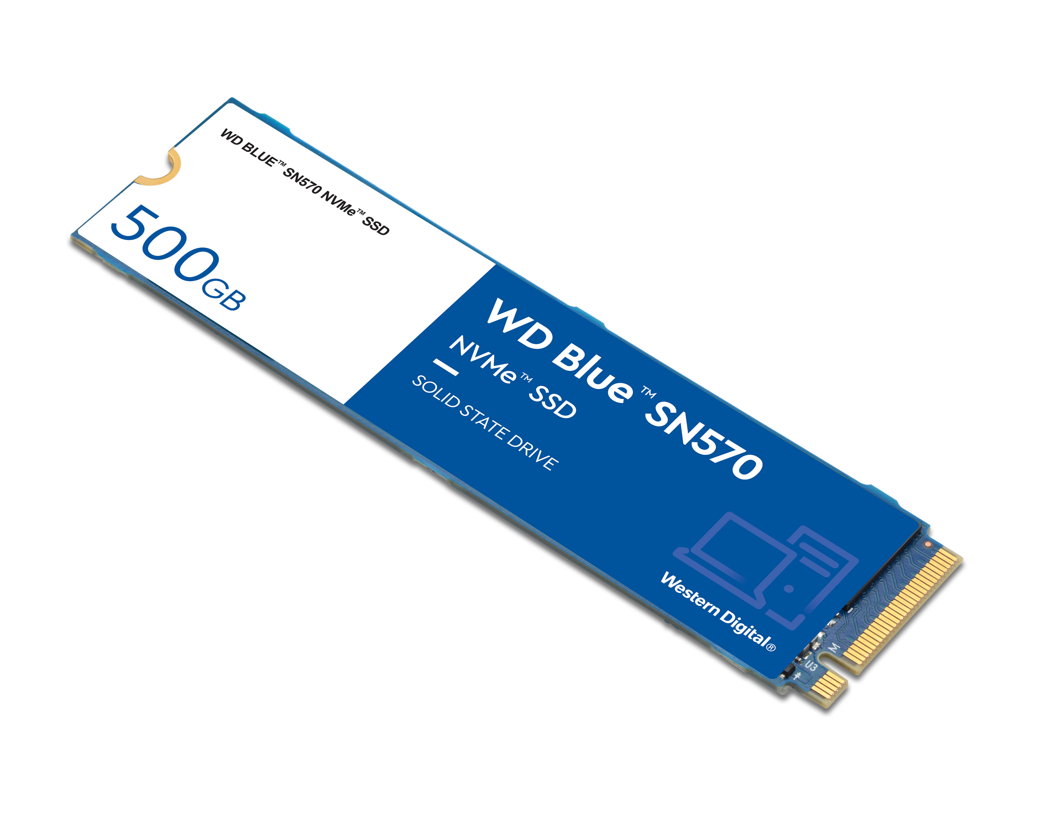 WD Blue SN570 NVMe SSD 500 GB PCIe 3.0 M.2 2280