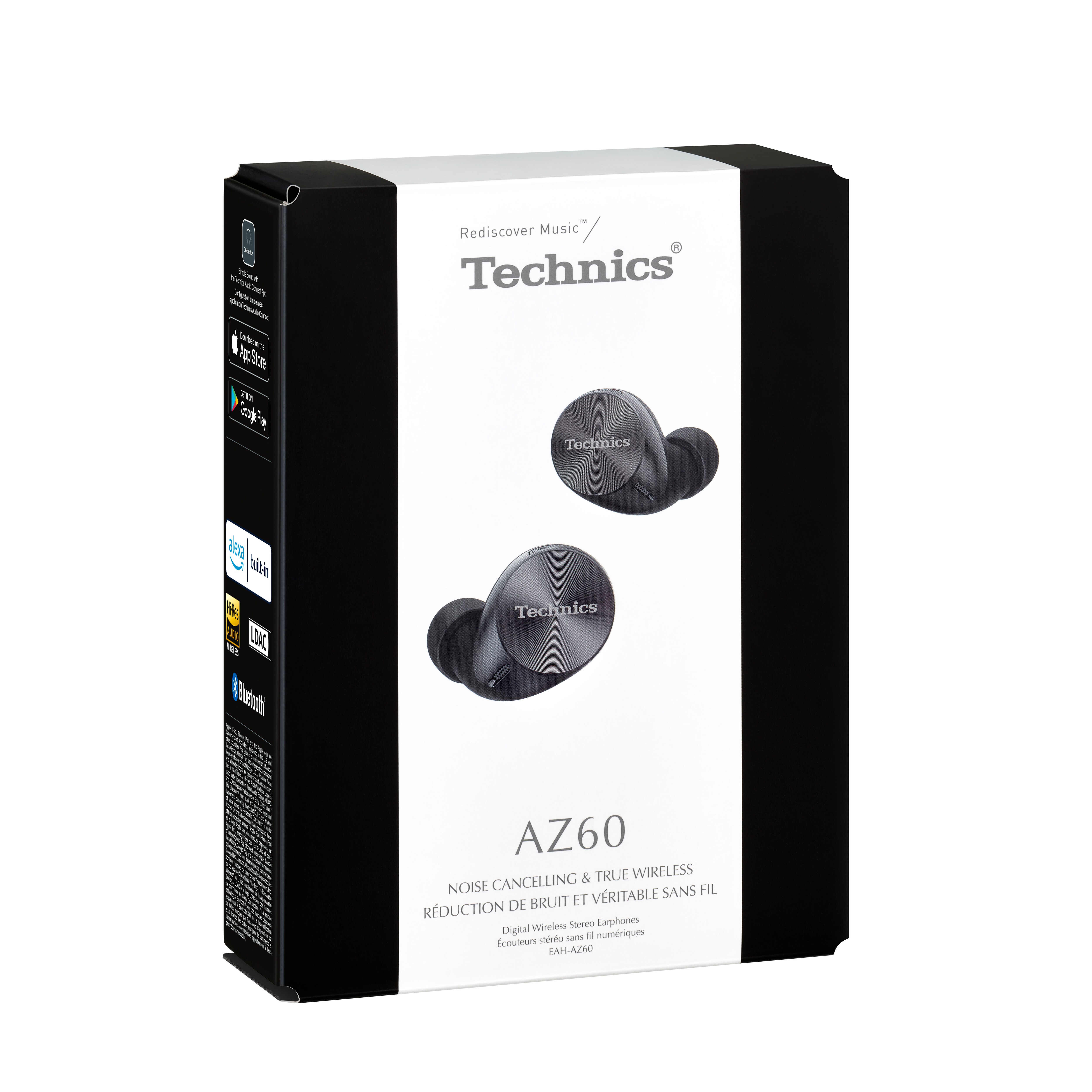 Technics EAH-AZ60E-K ANC Bluetooth True Wireless Kopfhörer schwarz