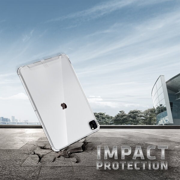 4smarts Hybrid Case Premium Clear für iPad 10,2" (2021 - 2019)