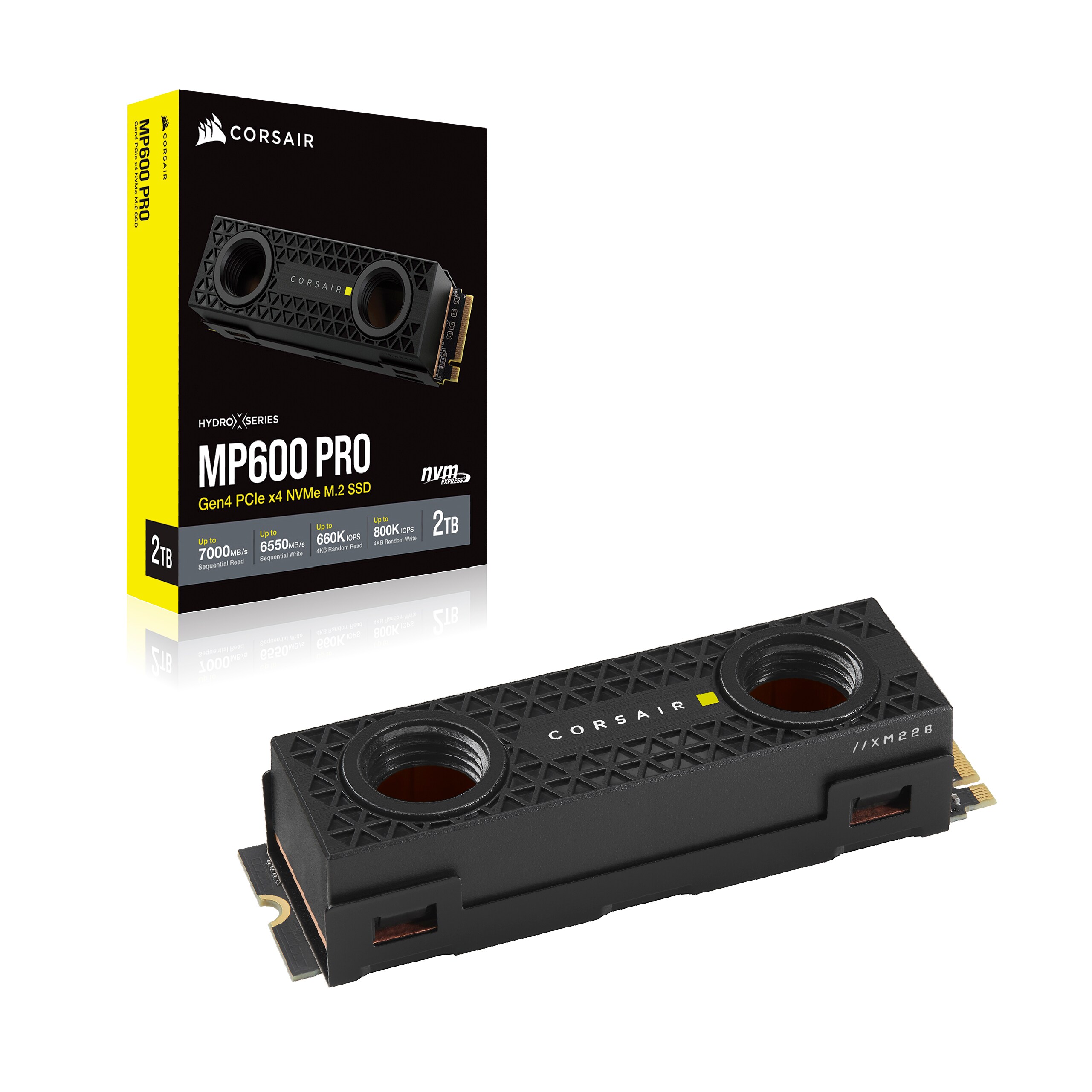 Corsair MP600 PRO XT Hydro X Edition SSD 4 TB Gen4 PCIe x4 NVMe M.2