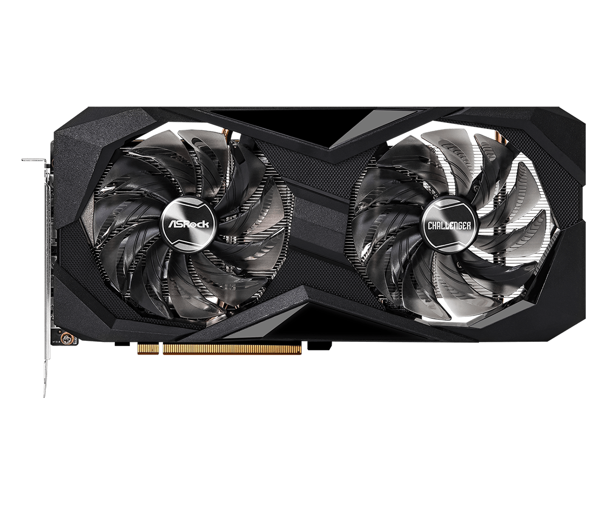 ASROCK AMD Radeon RX 6600 Challenger D Grafikkarte 8GB GDDR6 HDMI, 3x DP