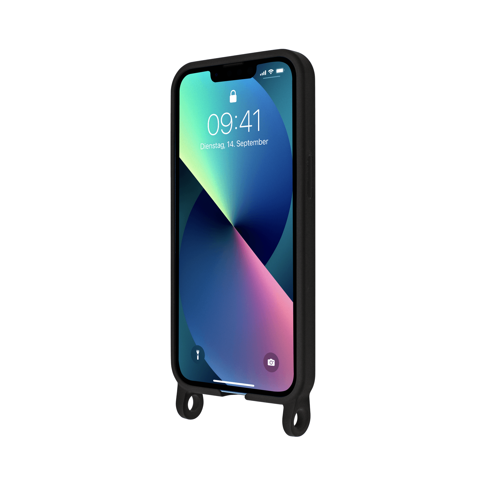 Artwizz HangOn Case für iPhone 13, schwarz