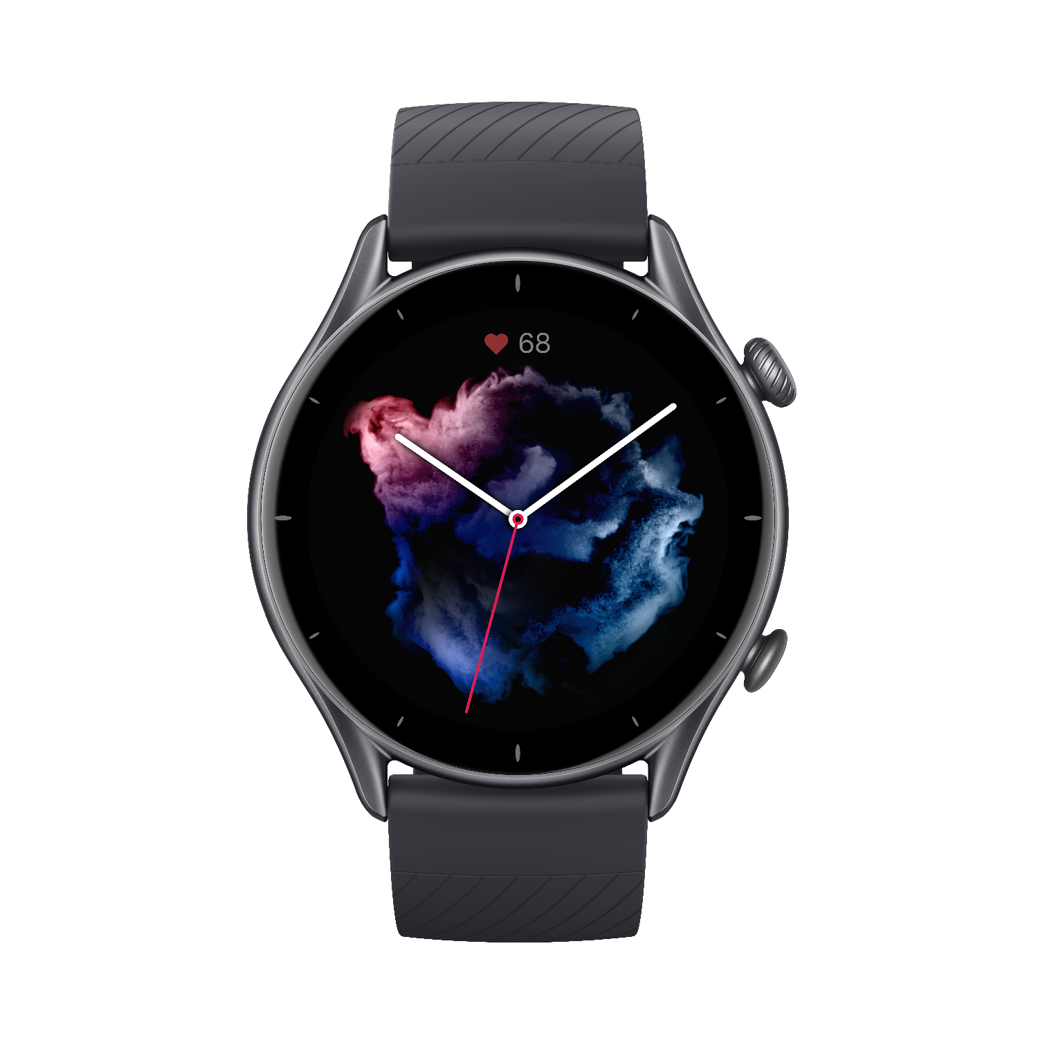 Amazfit GTR 3 Smartwatch Aluminium-Gehäuse, Thunder Black, Amoled-Display