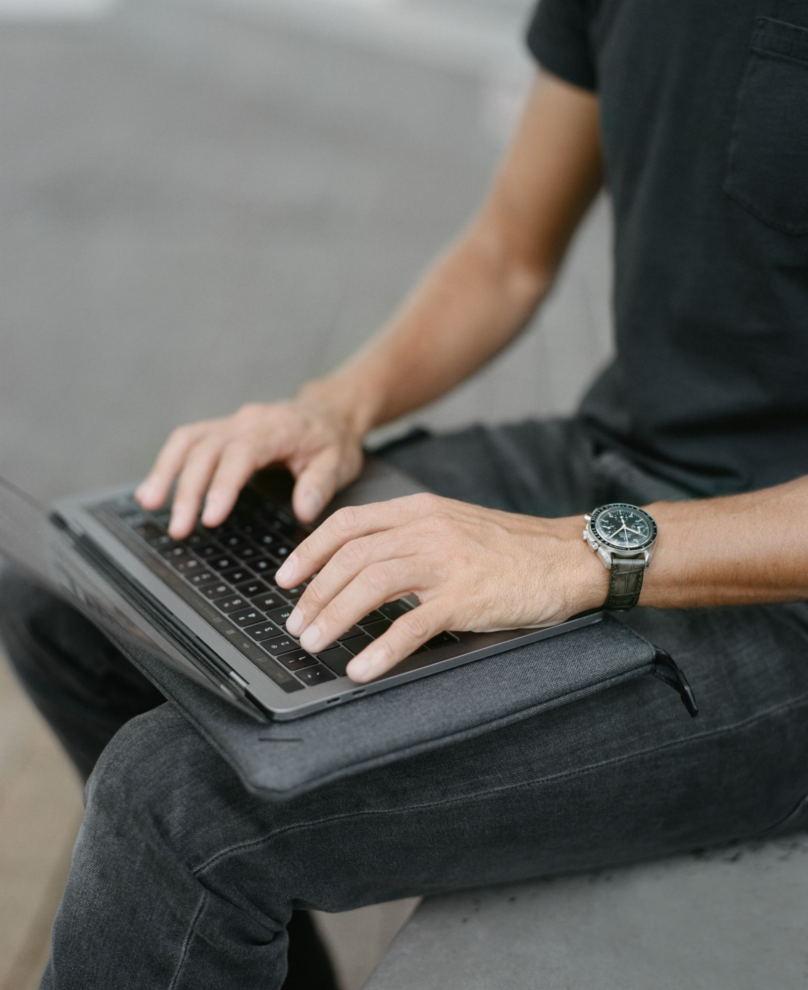 Native Union Stow MacBook Sleeve 15 Slate Gray