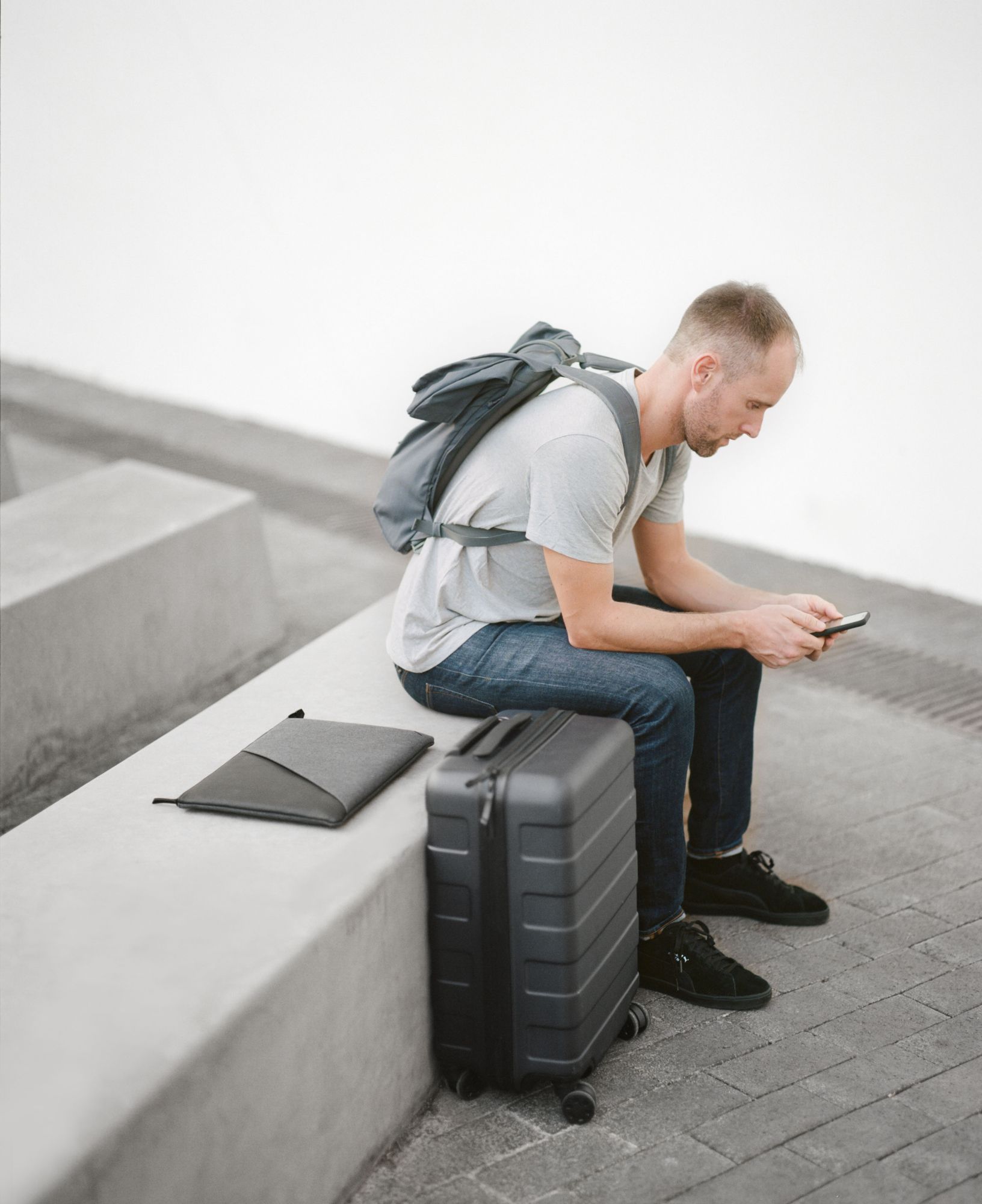 Native Union Stow MacBook Sleeve 15 Slate Gray