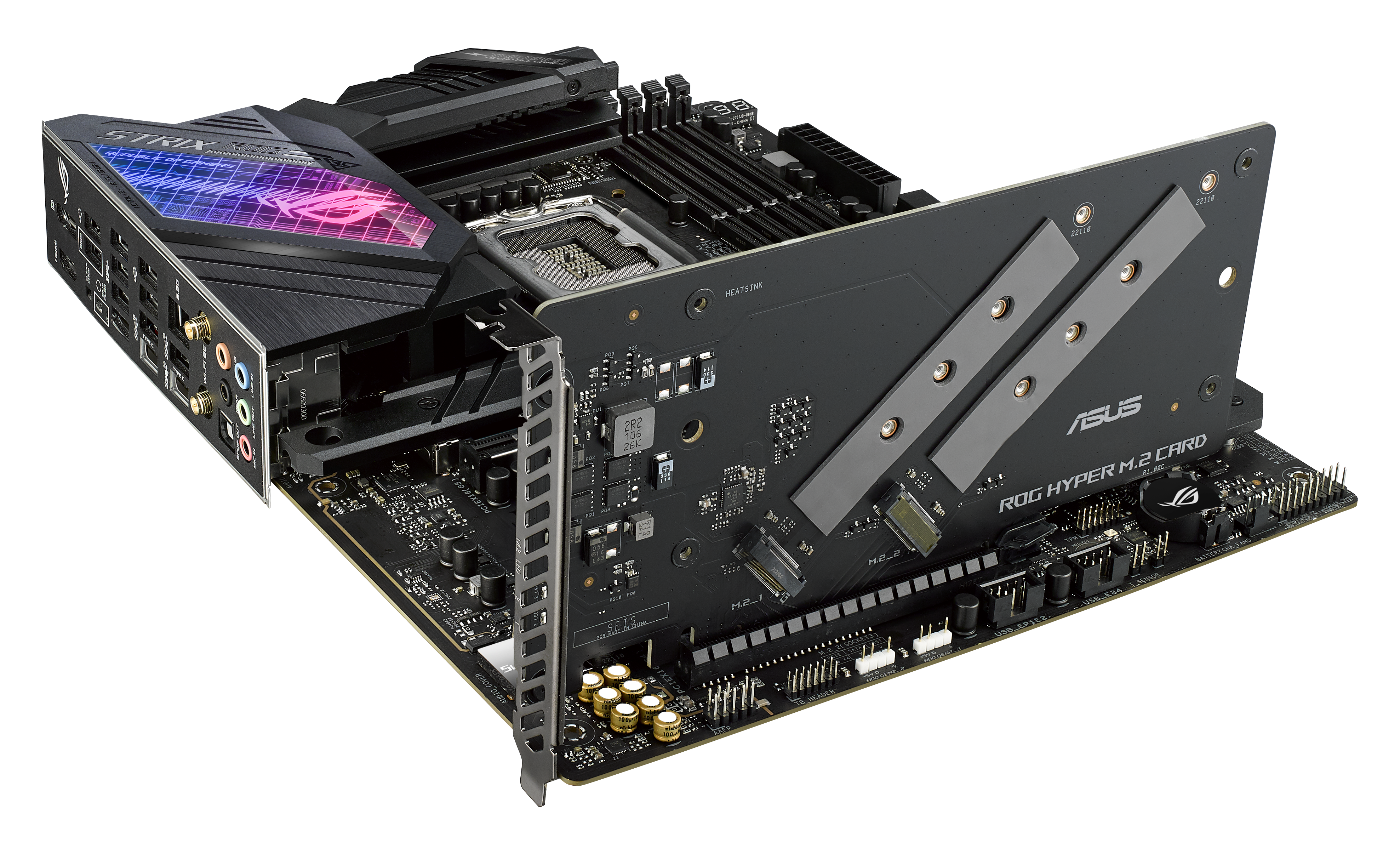 ASUS ROG STRIX Z690-E GAMING WIFI ATX Mainboard Sockel 1700 DP/HDMI/M.2/WIFI/BT