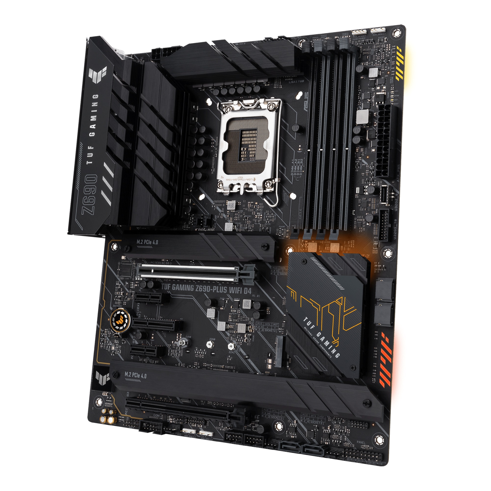 ASUS TUF Z690-Plus WiFi D4 ATX Gaming Mainboard Sockel 1700 DP/HDMI/M.2/WIFI/BT