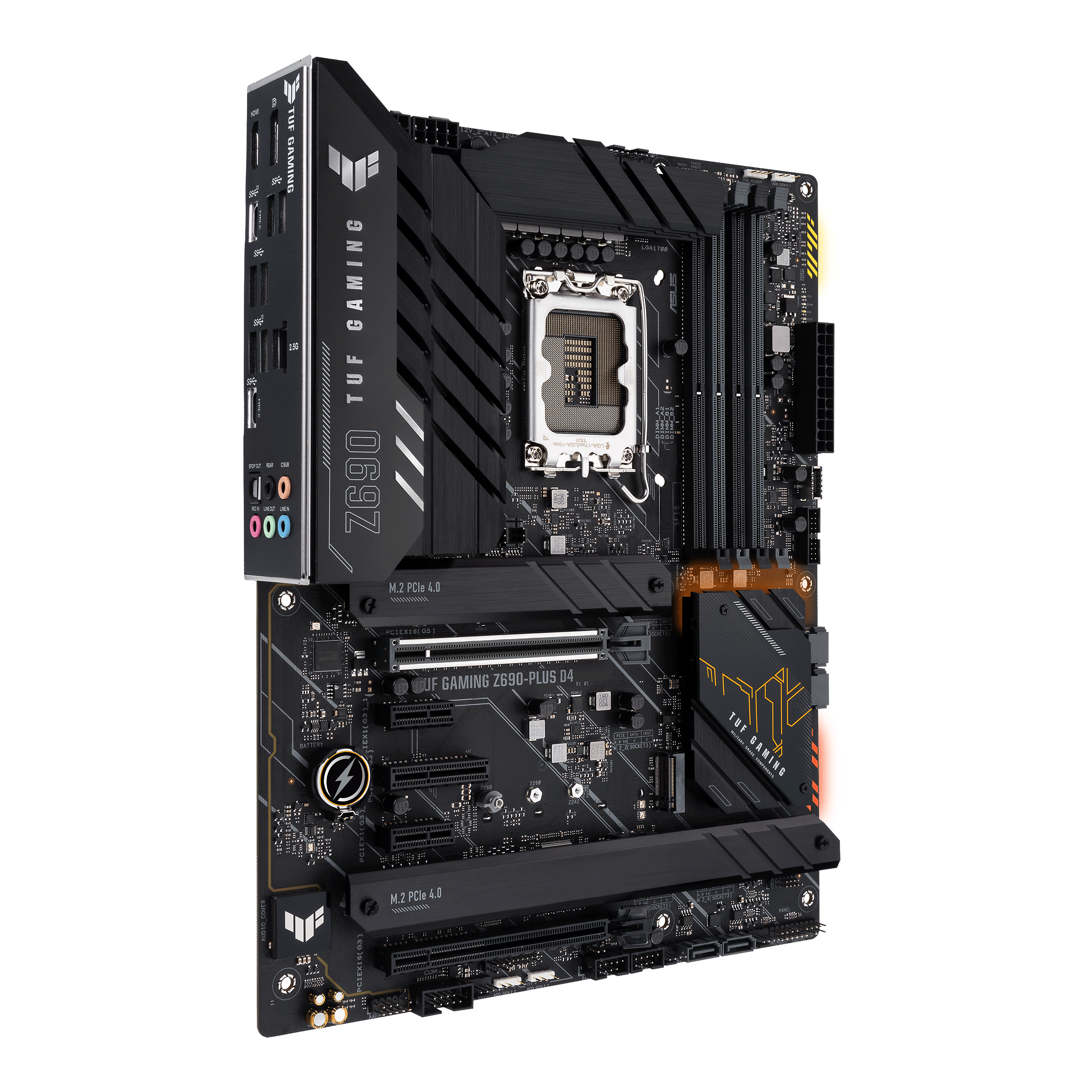 ASUS TUF Z690-Plus D4 ATX Gaming Mainboard Sockel 1700 DP/HDMI/M.2