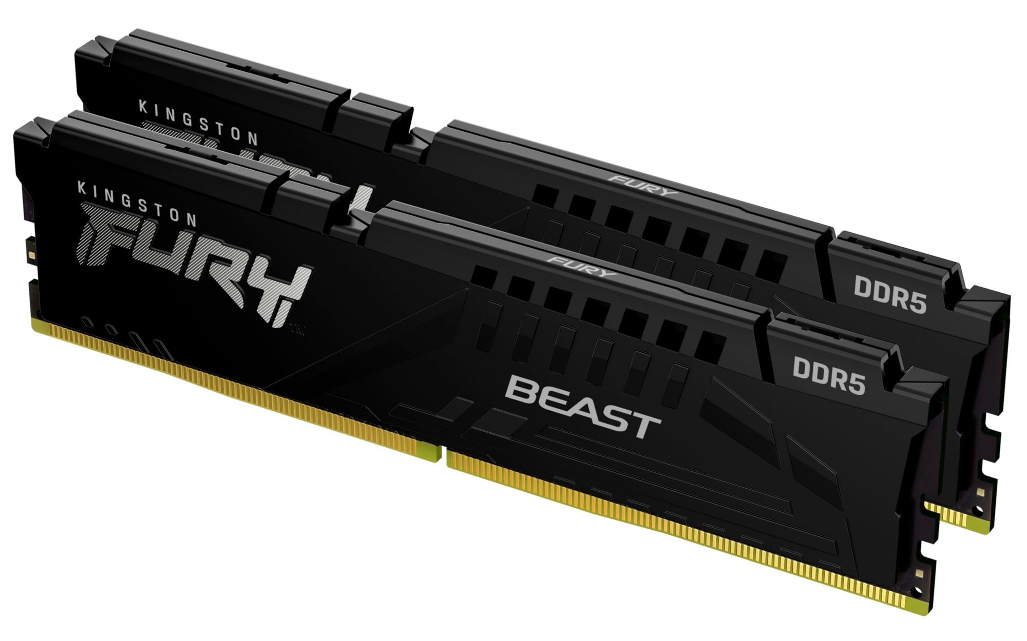 32GB (2x16GB) KINGSTON FURY Beast DDR5-4800 CL38 RAM Gaming Arbeitsspeicher Kit