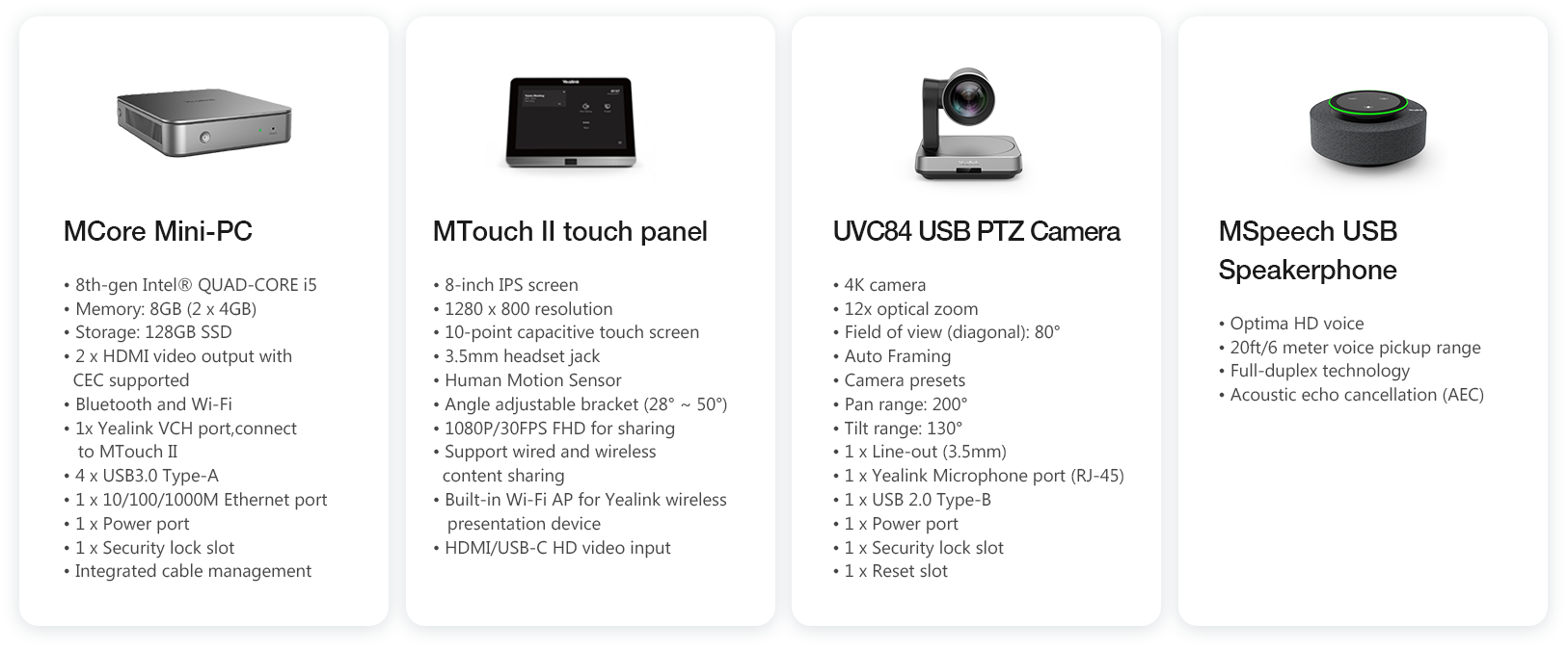 Yealink MVVC640 Kit für Videokonferenzen MS Teams