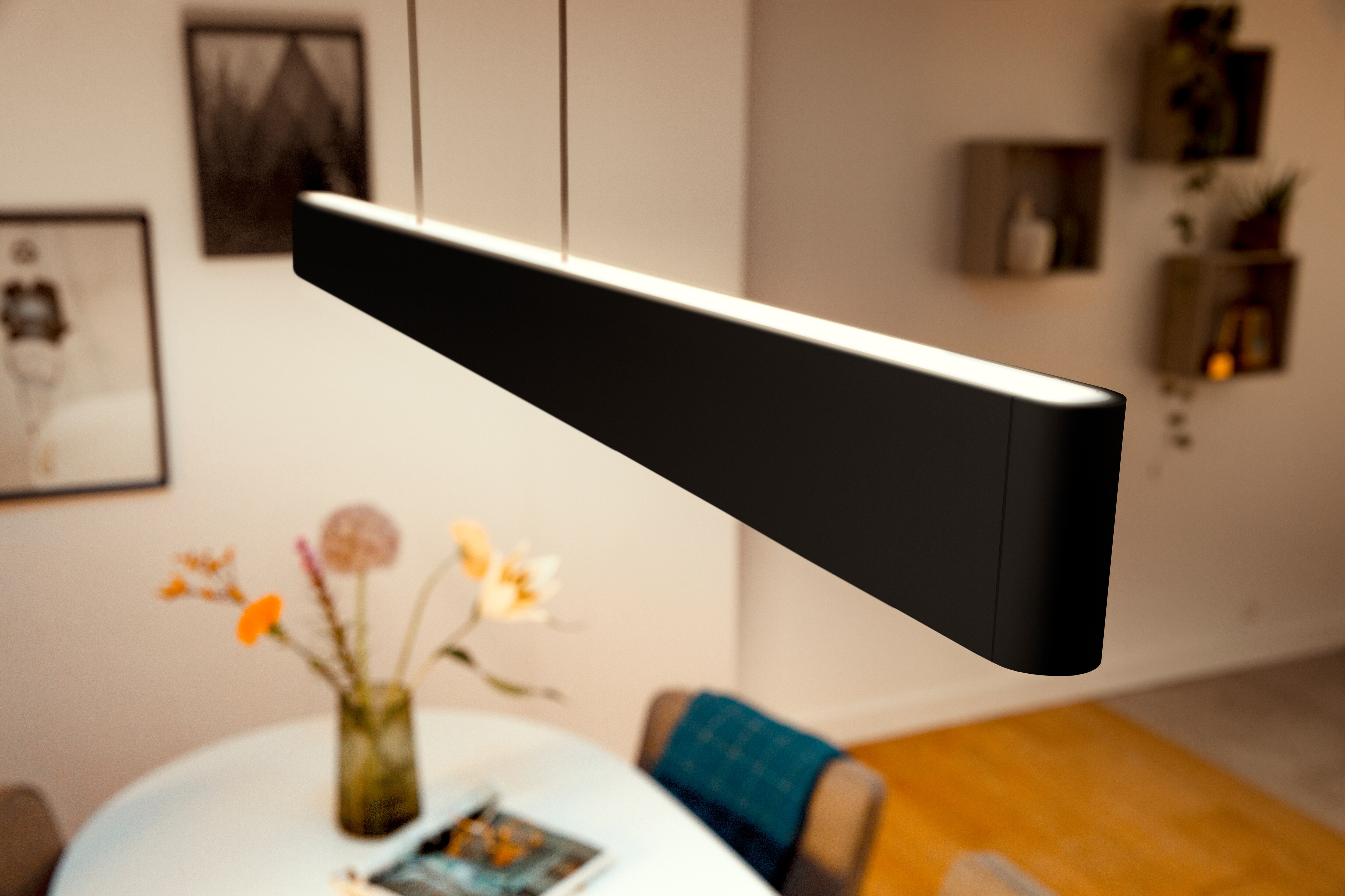 Philips Hue White &amp; Color Ambiance Ensis schwarz inkl. Dimmschalter V2 &amp; Bridge