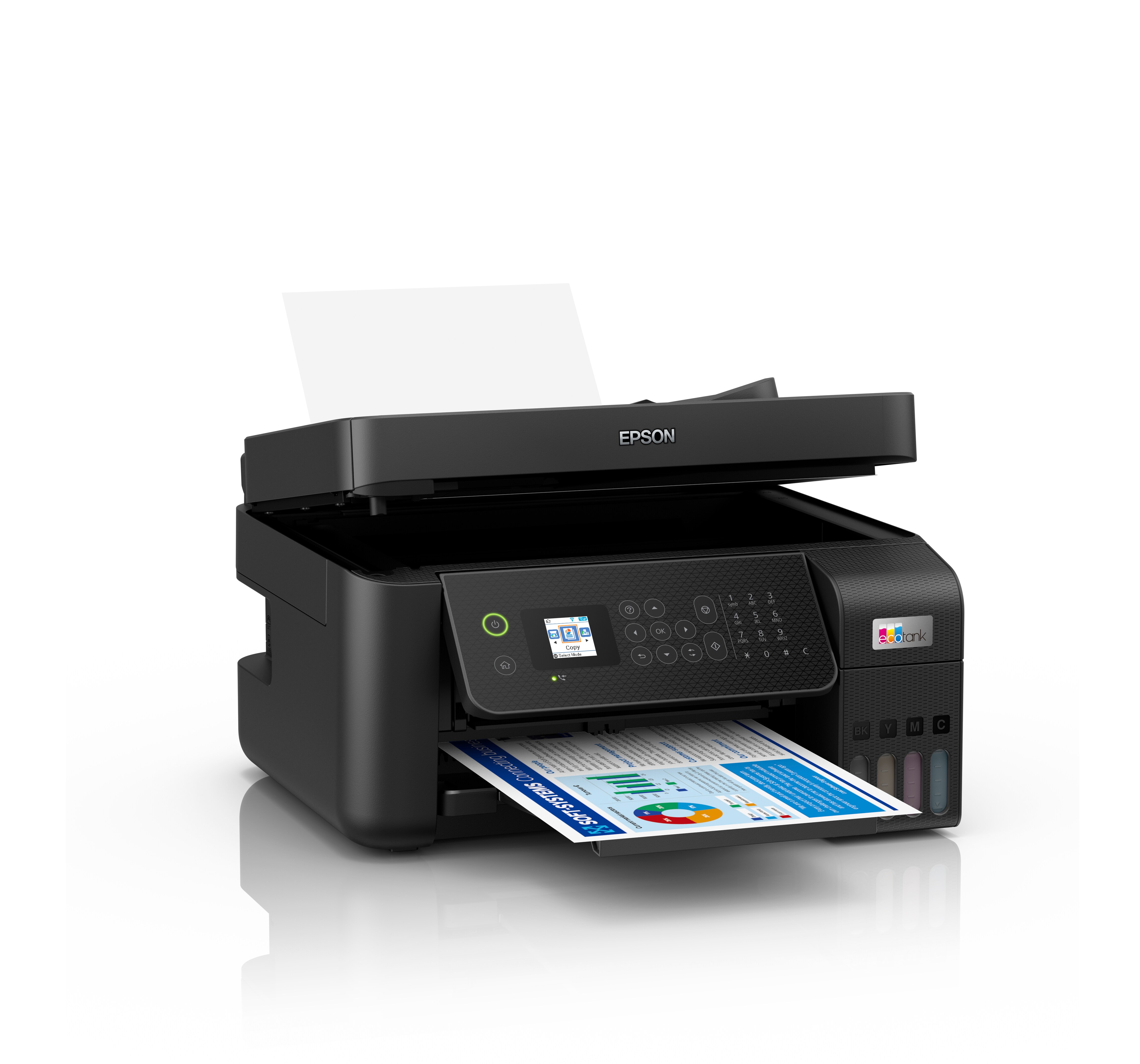 ET-4800 ++ Fax WLAN EPSON Scanner Kopierer LAN EcoTank Multifunktionsdrucker Cyberport