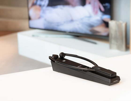 Sennheiser RS 5200 TV Stereo-Kinnbügelhörer + Sender digital optischer Eingang