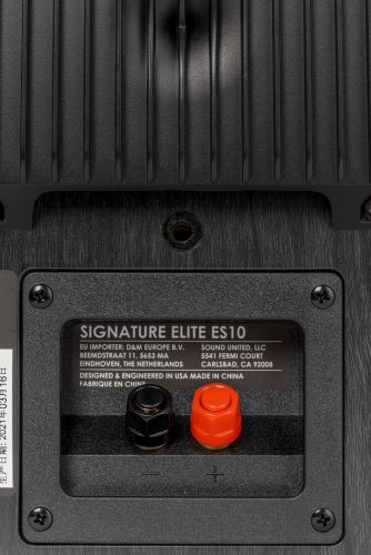 Polk Signature Elite ES10 Regallautsprecher High-Res schwarz -Paar-