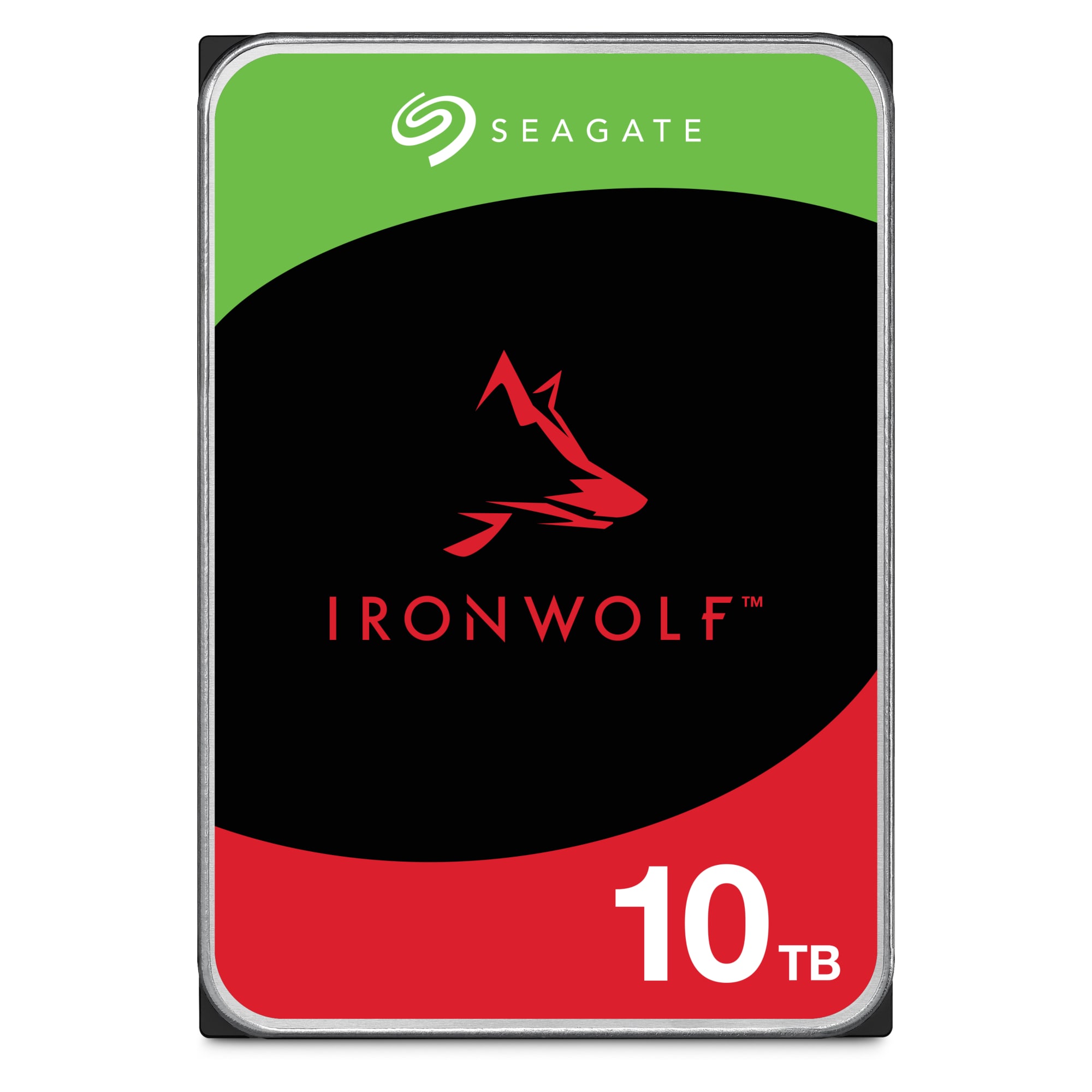 Seagate IronWolf NAS HDD ST10000VN0008 - 10TB 3,5 Zoll SATA 6 Gbit/s CMR