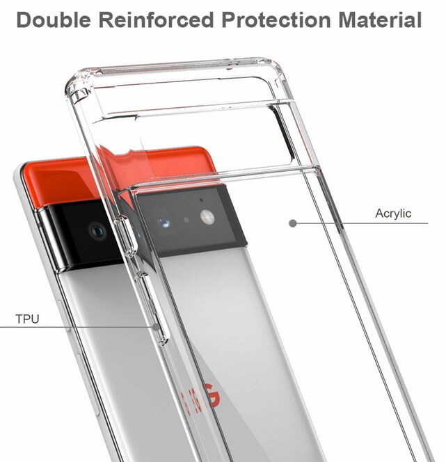 JT Berlin BackCase Pankow Clear Google Pixel 6 Pro transparent