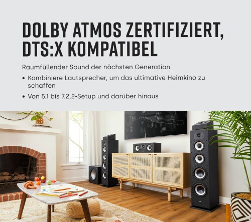 Polk Monitor XT30 Center-Lautsprecher High-Res schwarz -1 Stück-