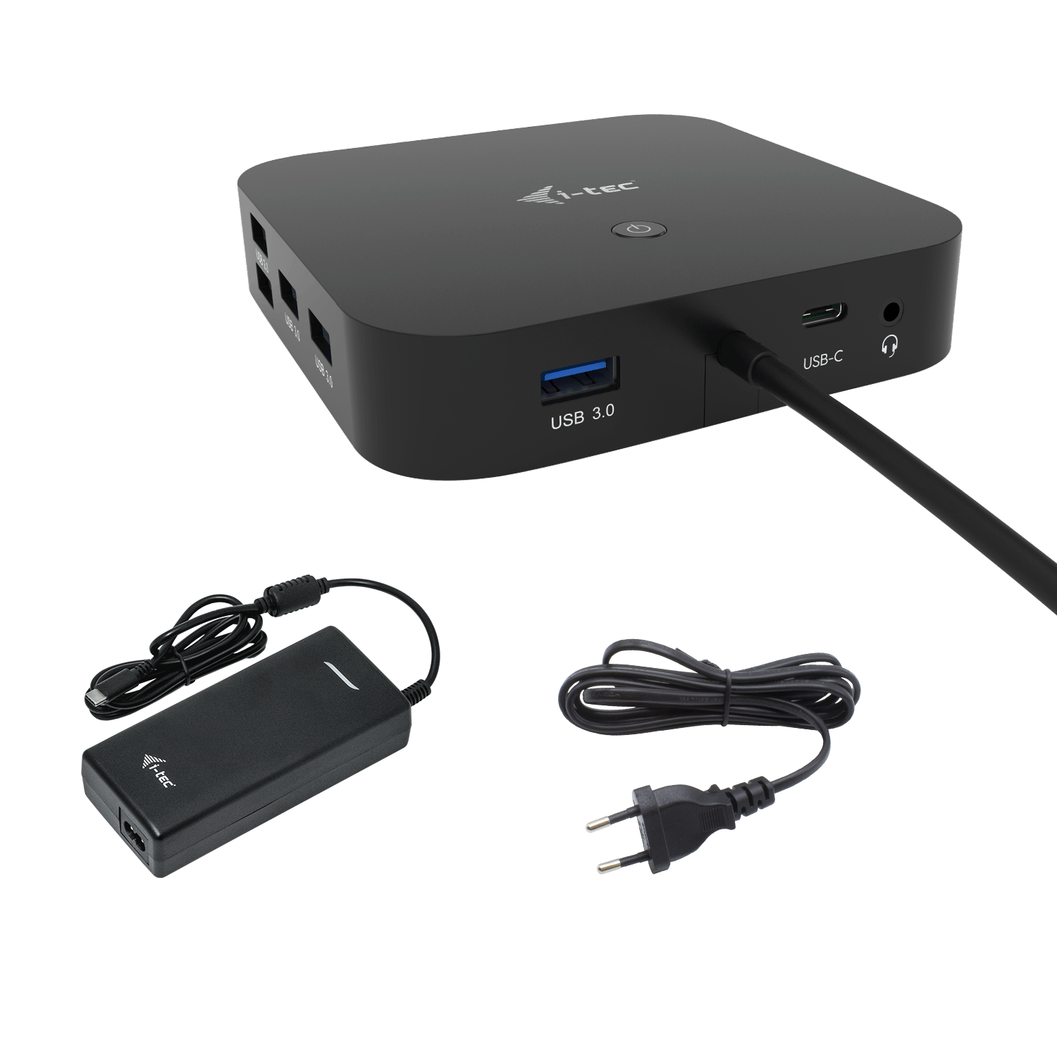 i-tec USB-C HDMI DP Docking Station mit Power Delivery 100W + 112W Univ. Char.