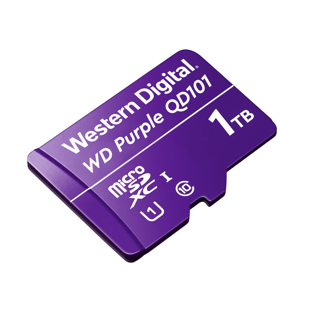 WD Purple SC QD101 1 TB Ultra Endurance microSD Speicherkarte (Class 10, U1)