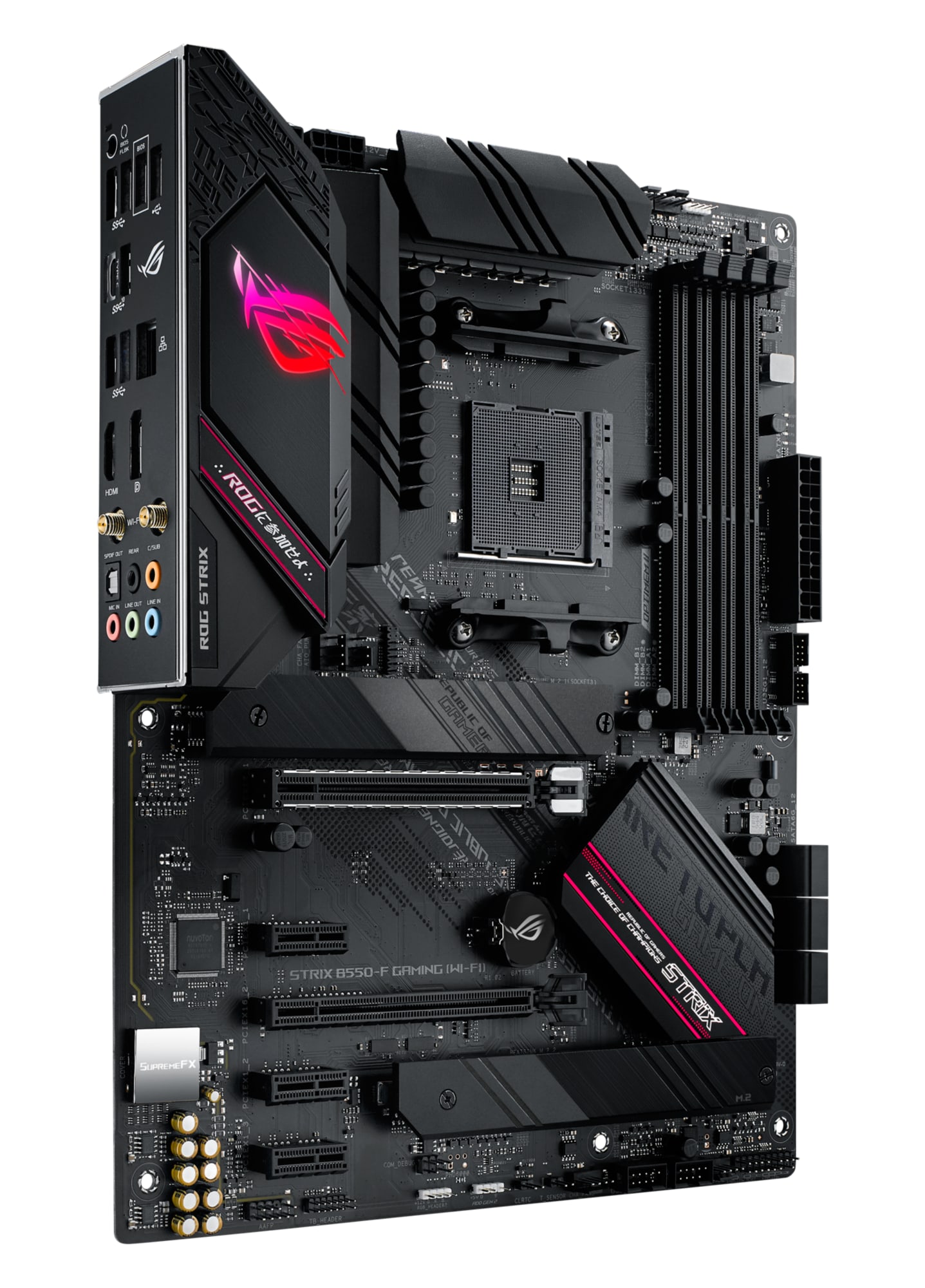 ASUS ROG Strix B550-F Gaming Wi-FI ATX Mainboard Sockel AM4 M.2/USB3.2/HDMI/DP