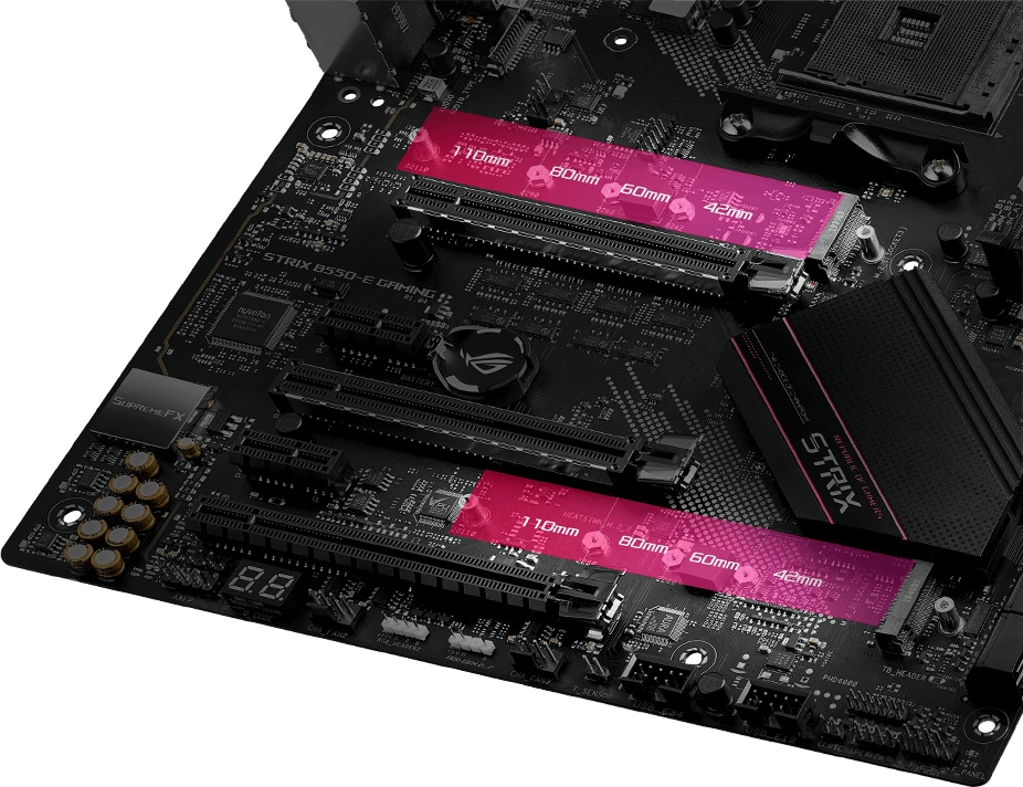 ASUS ROG Strix B550-E Gaming ATX Mainboard Sockel AM4 M.2/USB3.2/HDMI/DP/WLAN/BT