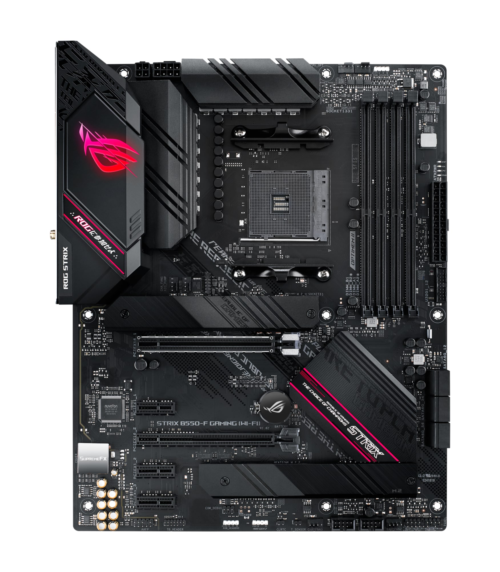 ASUS ROG Strix B550-F Gaming Wi-FI ATX Mainboard Sockel AM4 M.2/USB3.2/HDMI/DP