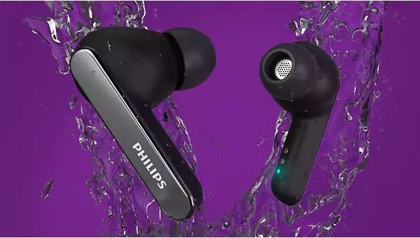 Philips TAT5506BK/00 In-Ear True Wireless ANC Kopfhörer Bluetooth schwarz