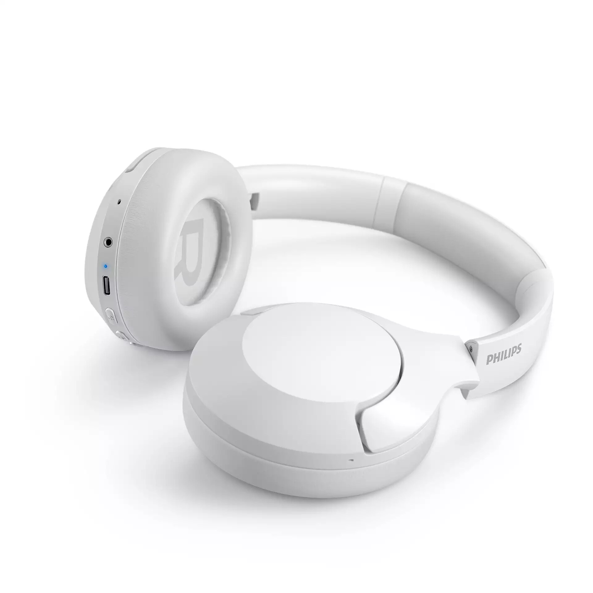 Philips TAH8506WT/00 Over Ear Kopfhörer Bluetooth ANC - weiß USB-C