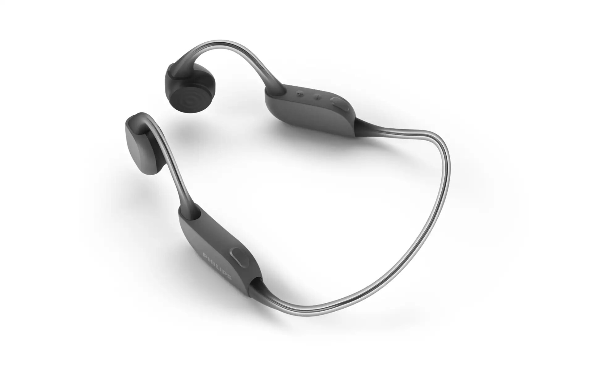 Philips TAA6606BK/00 Sport Neckbone Kopfhörer Bluetooth schwarz IP67