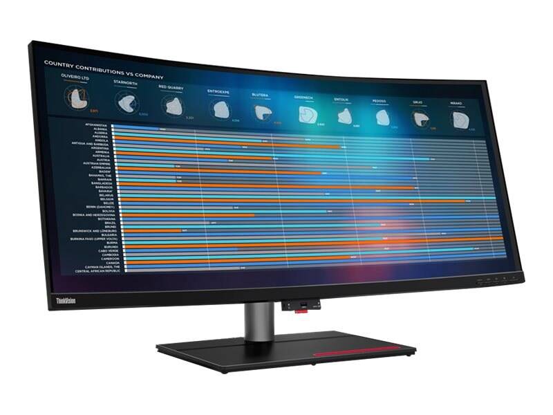 Lenovo ThinkVision P40w-20 101,6cm (40") WUHD 21:9 curved Monitor HDMI/DP/TB