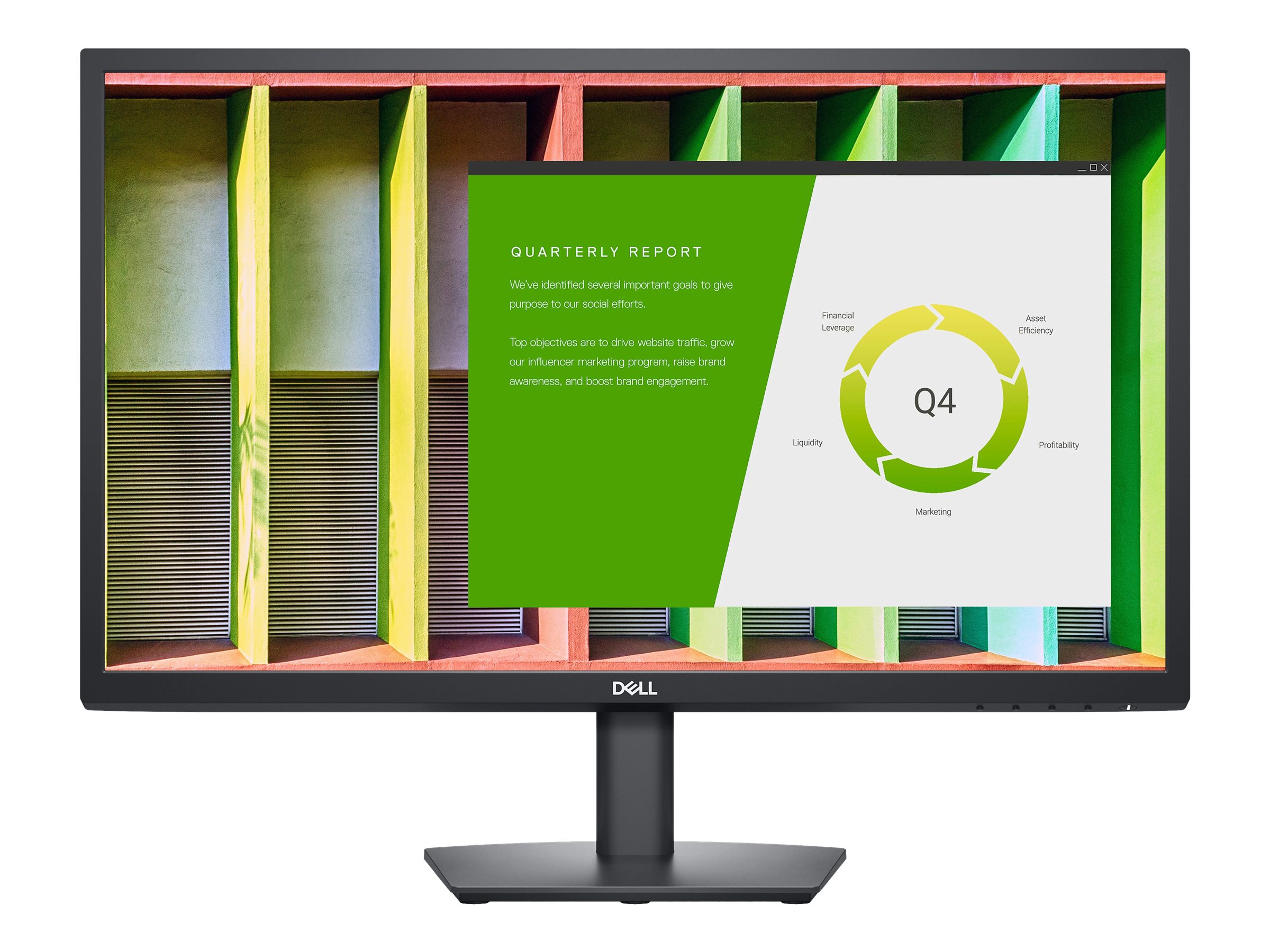 DELL E2422H 61cm (24") 16:9 Full HD IPS Office-Monitor DP/VGA 8ms 60Hz