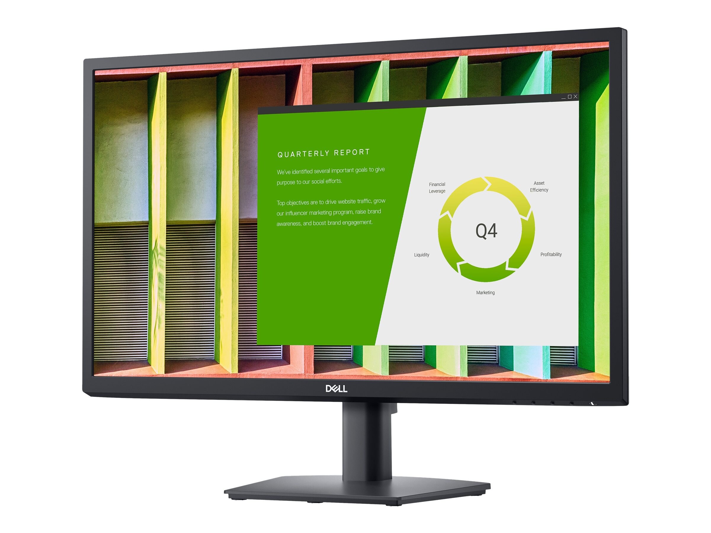 DELL E2422H 61cm (24") 16:9 Full HD IPS Office-Monitor DP/VGA 8ms 60Hz