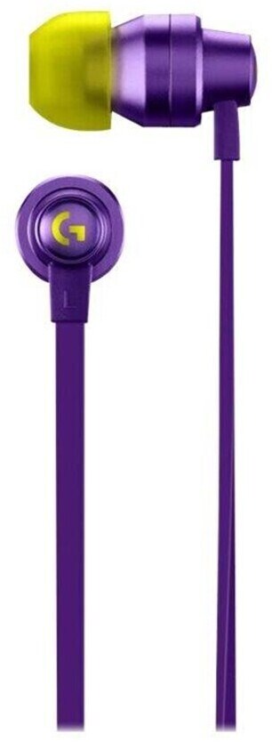 Logitech G333 Kabelgebundener Gaming In Ear Ohrhörer mit Mikrofon Violet