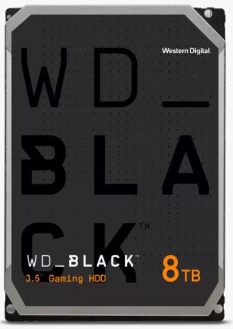 WD_BLACK WD8001FZBX - 8 TB 7200 rpm 256 MB 3,5 Zoll, SATA 6 Gbit/s